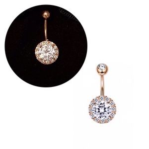 2/$15! ROSE GOLD BELLY BUTTON RING